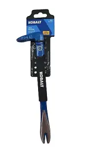 Kobalt PRX-NP-10 Crowbar and Pry Bar 16.59in En-9 Utility Bar NEW