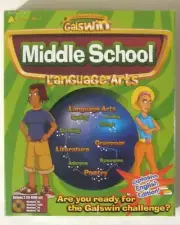GALSWIN MIDDLE SCHOOL Language Arts 2 CD-ROM Software! New! Integral Media 2001