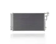 For 17-19 Kia Cadenza, Includes Drier - A/C Condenser (for: Kia)