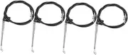 MOBUTOFU 4pcs Recliner Pull Handle Cable Replacement Sofa Parts for Easy Installation and Modern Design for Couch and Chair Furniture Projects