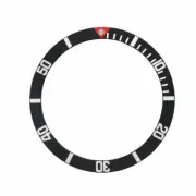BEZEL INSERT FOR ROLEX SUBMARINER WATCH 6202 6204 RED TRIANGLE WITH PEARL