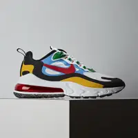 在飛比找PChome24h購物優惠-Nike Air Max 270 React BG 女鞋 白