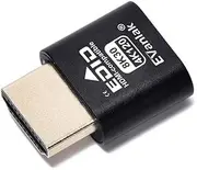 8K 120Hz HDMI Virtual Display Adapter – High-Resolution Monitor Emulator | Supports HDMI 2.1, Simulates 8K@30Hz/4K@120Hz Display | Ideal for GPU Testing, Headless Servers, Remote Desktop Operations-1P