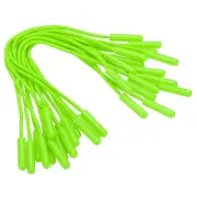 15pcs Zipper Pulls Replacement Extension Cord Handle Fix Tab Tag Extender Green