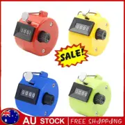 Mechanical Hand Tally Number Counter Click Clicker 4 Digit Counting Manual AU