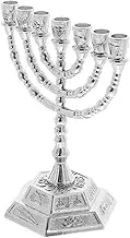 Retro Style 7-Head Candle Holder Decorative Candlestick Ornaments for Dinner Tables Bedrooms