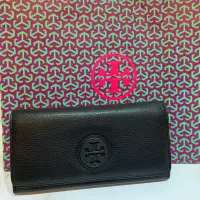 在飛比找蝦皮購物優惠-AS代購👜TORY BURCH BOMBE 縫線LOGO荔枝