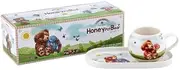 [Ashdene] Honey Pot Bear - Honey Pot Bear & Frankie Mini Hug Mug & Plate Set