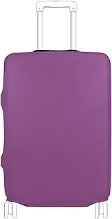 [Joisal] Plum Luggage Covers for Suitcase Tsa Approved Fit 18-32 Inch Suitcase Protector, Plum, S 18-20 in