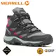 【MERRELL 美國 女 WEST RIM SPORT MID GORE-TEX登山鞋《黑》】ML037310/健行鞋