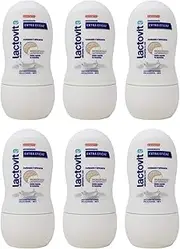 Lactovit Roll-on Deodorant Deo Double Vitamins of Milk 50ml Pack of 6