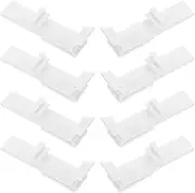 Zerodeko Vertical Blind Repair Kit 8pcs Blinds Clip Replacement Plastic Valance Clamp for Drapes Australian Standard Fasteners