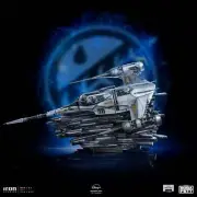 IRON STUDIOS Star Wars Book Boba Fett Mandolorian's N-1 Starfighter 1/10 Statue