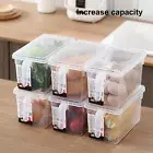 Refrigerator Storage Box Drawer Handle Organizer Refrigerator Side Door Storage