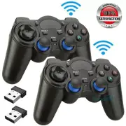 Wireless USB 2.4G Game Controller Gamepad Joystick for PS3, Android, TV Box, PC