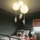 【H&R 安室家】大中小三顆氣球熊熊造型燈/ 吊燈/吸頂燈(ZA0249)