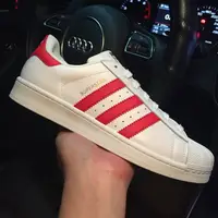 在飛比找蝦皮購物優惠-ADIDAS ORIGINALS SUPERSTAR 紅白 