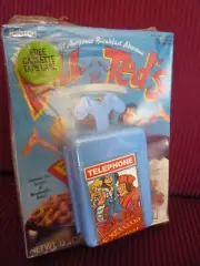 1990 Bill & Ted’s Excellent Cereal 12.5 oz Box Ralston - Full, sealed, unopened