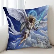 Fantasy Art Archangels Charge Cushion Cover