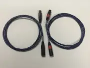 Cello Strings Rare XLR to XLR Interconnect Cable - 2 Meters, Pack of 2