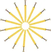 Plastic Drywall Wall Anchors Pcs Kit Stainless Steel Wall Plugs Drywall Screws Nylon Construction