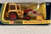 Corgi 54 Massey Ferguson MF 50B Tractor with Shovel