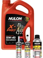 Nulon X-Pro 15W-40 Engine Oil 5L + Octane Booster, Treatment & Extreme Clean