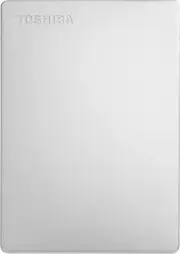 Toshiba Canvio Slim 3 2TB USB 3.0 Portable External Hard Drive, Silver Metallic