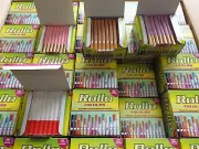 Rollo King Size 'Hot Colored' Filter Tubes (50 Count) - 1,000
