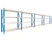 Garage Storage Steel Rack Shelving 1.5m-wide 400kg