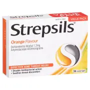 Strepsils Lozenges Orange X 36