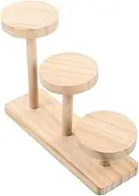 Jewelry Display Stand Cupcake Holder Multi Minimalist Rack for Cake Jewelry Accessories Solid Wood Organizer for Home Retail Use