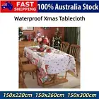 #3 Christmas Tablecloth Rectangle Table Cloth Xmas Party Dining Home Decoration
