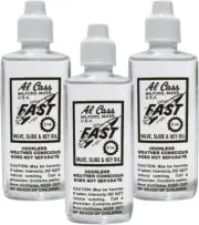Al Cass Fast Trumpet Valve Slide and Key Oil 3 Pack Machine Lubricant