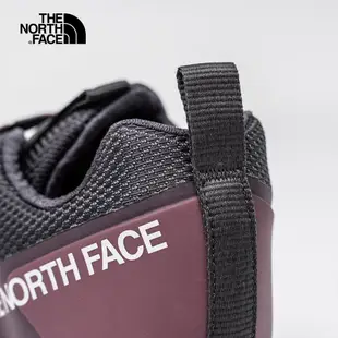 【THE NORTH FACE】秋冬新款北面女款灰粉色防水透氣抓地徒步鞋 登山健行 防水 NF0A3YUQVG3