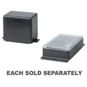 Plastic Box Enclosure Electronic Project Waterproof Cover Intrument Case Black