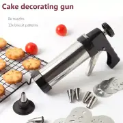 Biscuit Press Set Cookie Maker Machine Kit Spritz Dough Biscuits Making Tools