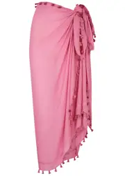 Melissa Odabash Pareo Rayon Sarong - Pink - One Size ONE SIZE