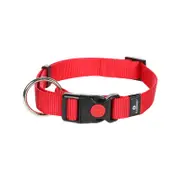 Flamingo Ziggi Medium Red Dog Collar