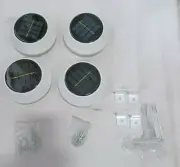Touch of ECO 4 Pack HaloLight Multi-Use Solar FlashLight Attach to Gutters