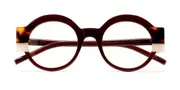 Kaleos Brackett C3 Men's Glasses Burgundy Size 49 - Private Health Rebate - Blue Light Block Available