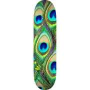 Powell Mini Logo Skateboard Deck K20 Peacock Feather 8.0" x 31.45"