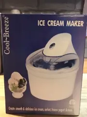 Cool- Breeze Ice Cream Maker for ice cream, sorbet, and frozen yogurt BL1200