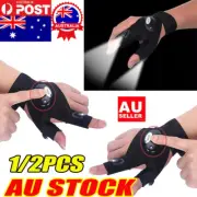 FiVHer Glove with LED Light Flashlight Gloves Outdoor Gear Rescue Night FishiCC