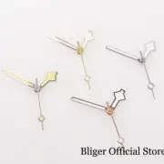 New Rose Gold Snow Flake Hand Green Luminous fit NH35A NH36A ETA2824 2836 PT5000