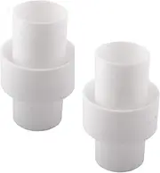 [Poweka] 1.5" Swimming Pool Cleaner Hose Connector Adapter Replace for Hayward AXV092 (1.5" Diameter x 3.5" Length) Pack of 2