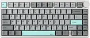 KiiBOOM Moonshadow V2 75% Wireless Aluminum Gaming Keyboard, QMK&VIA Programmable, BT5.0/2.4GHz/USB-C, Hot-Swappable Creamy Mechanical Keyboard with FR4 Plate, Knob, 4000mAh Battery(Silver)