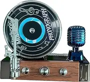Car Air Fresheners - Car Smell Air Freshener Long Lasting | Solar Car Diffuser, Record Player Aromatherapy Ornaments, Solar-Powered Creative Retro Aromatherapy Decoration For Automotive Use