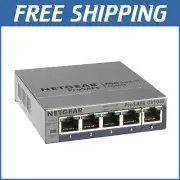 ProSAFE Lifetime 5-Port Managed Switch - Energy Efficient Desktop or Wall Mount