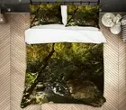 3D Forest Trees 225NA Bed Pillowcases Quilt Cover Duvet Kathy Barefield Fay